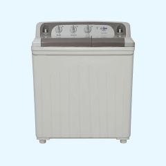 Super Asia SA-245 Easy Wash Twin Tub Washing Machine 8KG Shock Rust Proof Plastic On Installments